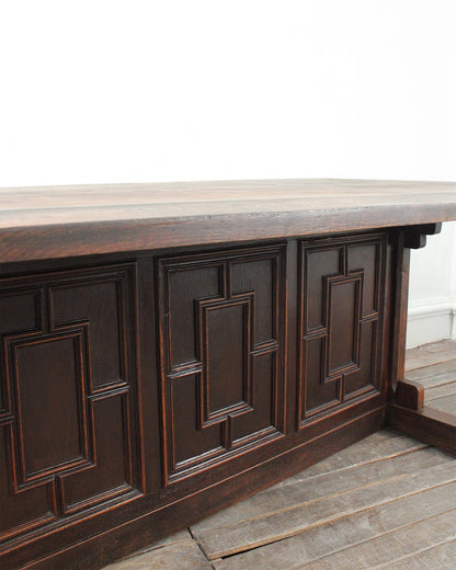 Mesa Antigua de Roble Francés | Casa Perlo