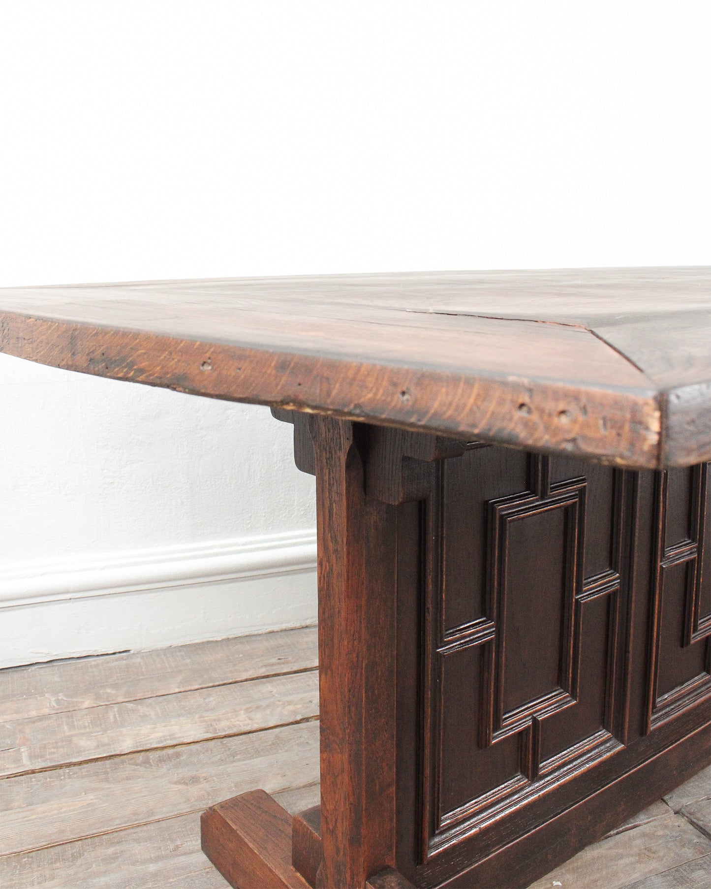 Mesa Antigua de Roble Francés | Casa Perlo