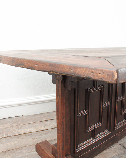 Mesa Antigua de Roble Francés | Casa Perlo