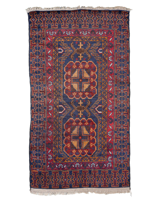 Tapete Kazak 1880 (157 x 87 cm)