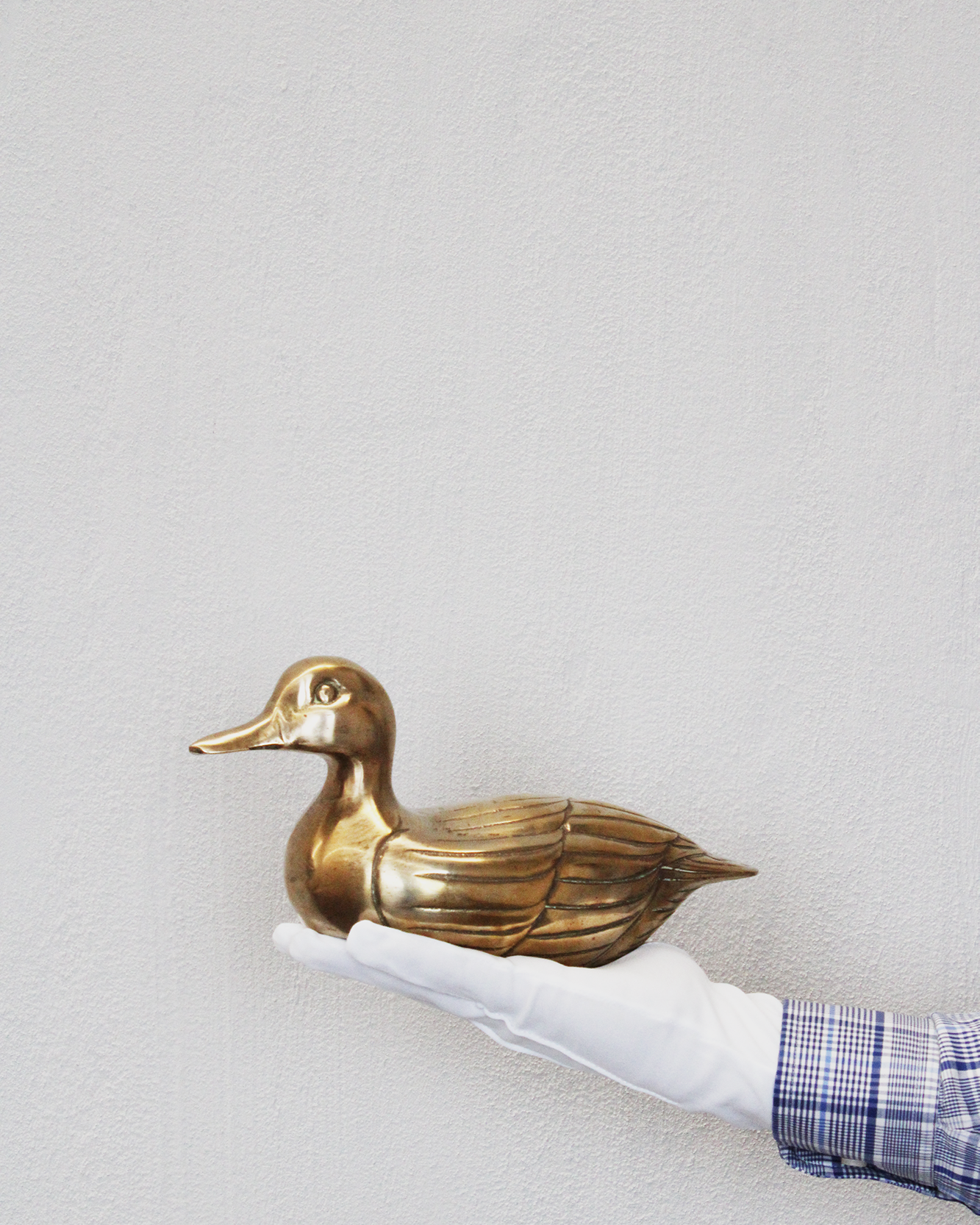 Pato de Latón Vintage | Casa Perlo