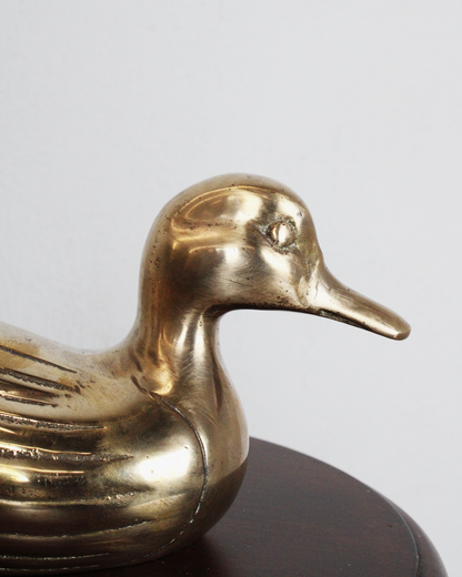 Pato de Latón Vintage | Casa Perlo