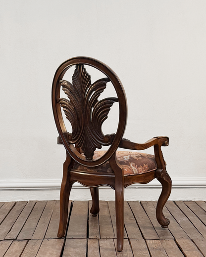 Silla Antigua de Nogal | Casa Perlo