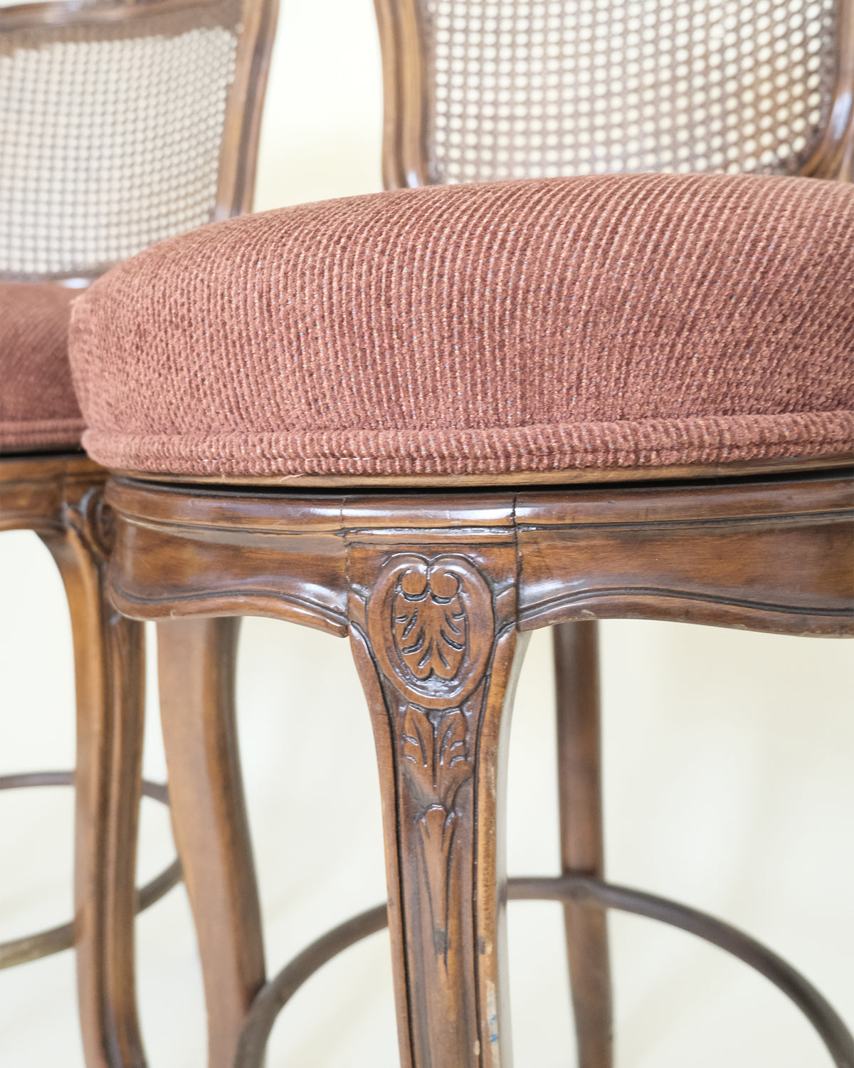 Par de Sillas Altas Vintage