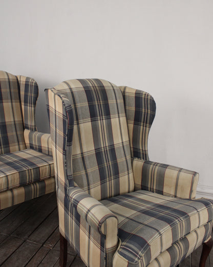 Vintage Tartan Armchairs | Casa Perlo