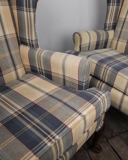 Vintage Tartan Armchairs | Casa Perlo