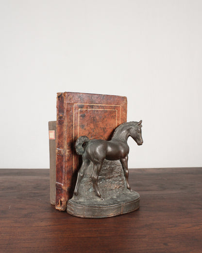 Caballo Sujetalibros de Bronce | Casa Perlo