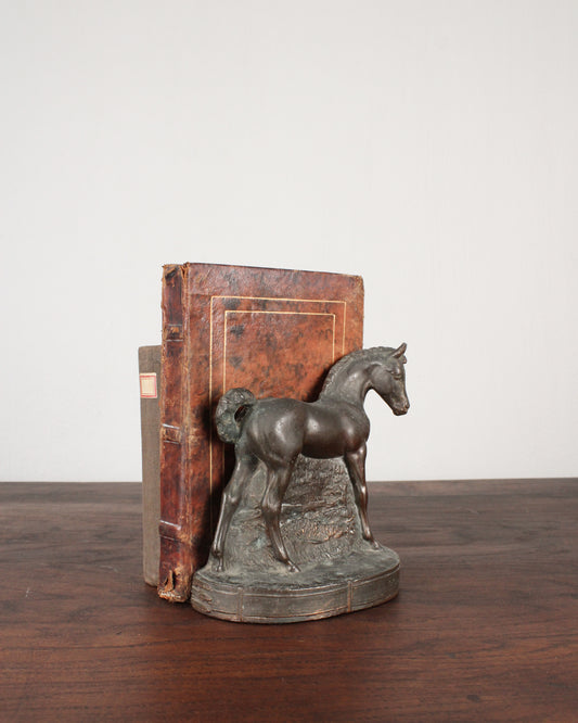 Caballo Sujetalibros de Bronce | Casa Perlo