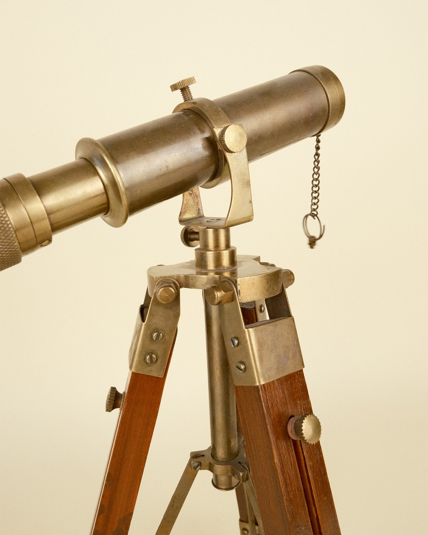 Telescopio Miniatura de Latón Vintage