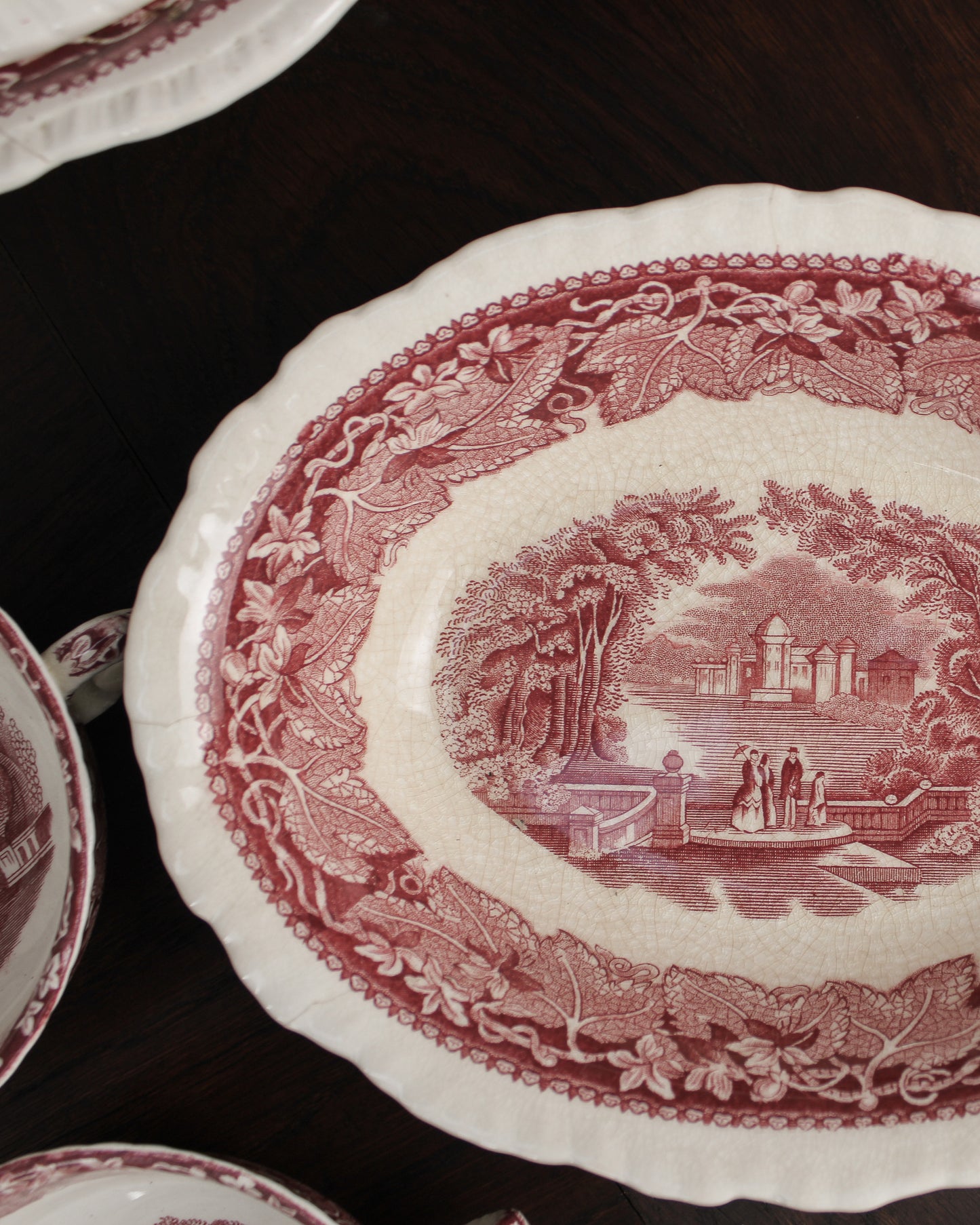 Vajilla Inglesa Antigua 1890 | Casa Perlo