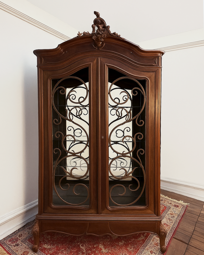 Vitrina Antigua Estilo Luis XV | Casa Perlo