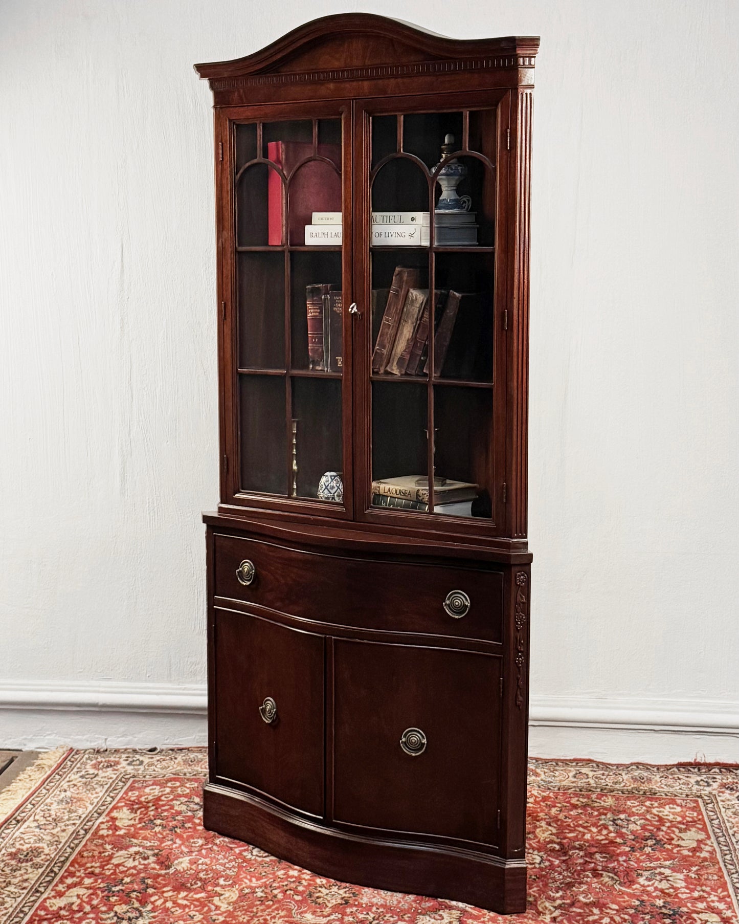 Vitrina Vintage Estilo Inglés | Casa Perlo